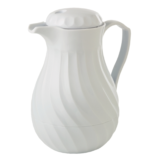 Kitchen Hire Tea Pots (Insulated White)