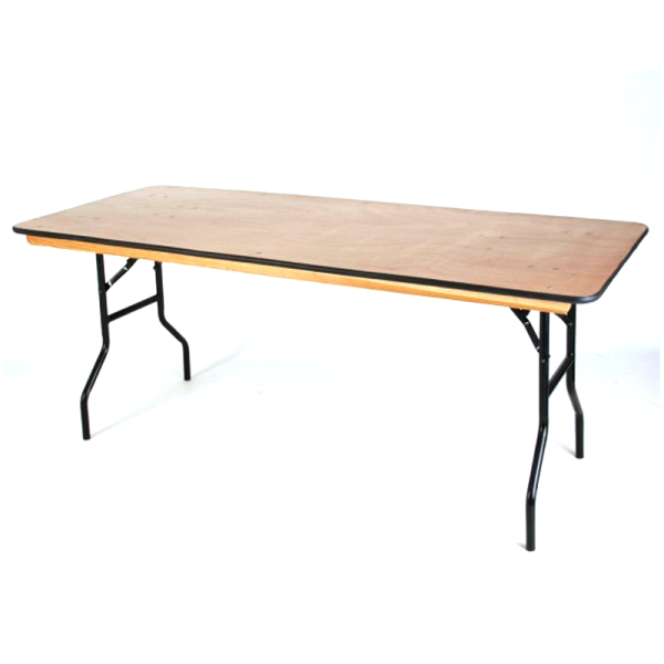 Furniture Hire 6' x 2'6" Trestle Table