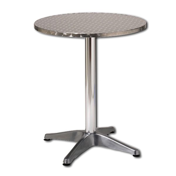 Furniture Hire Aluminium Bistro Table